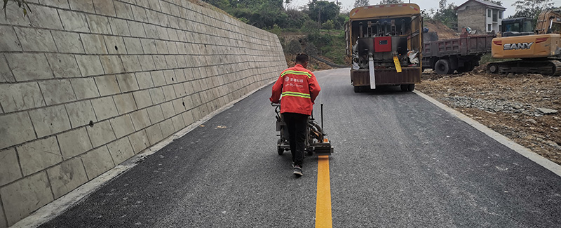 道路劃線施工