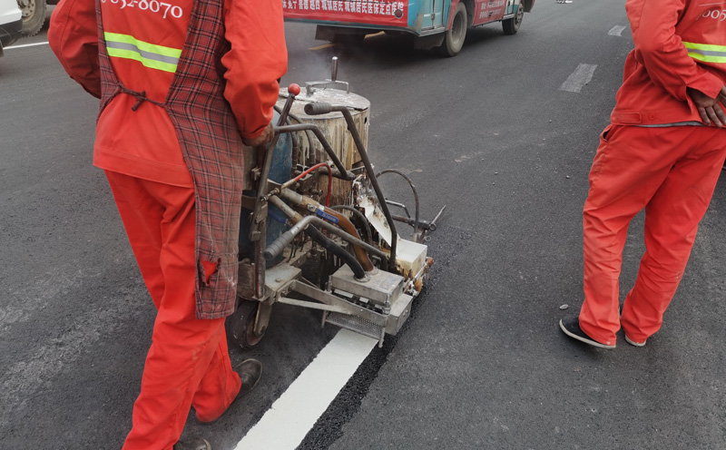 綿陽道路劃線